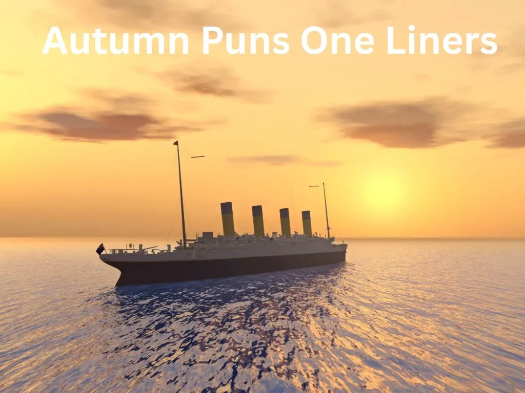 Autumn Puns One Liners
