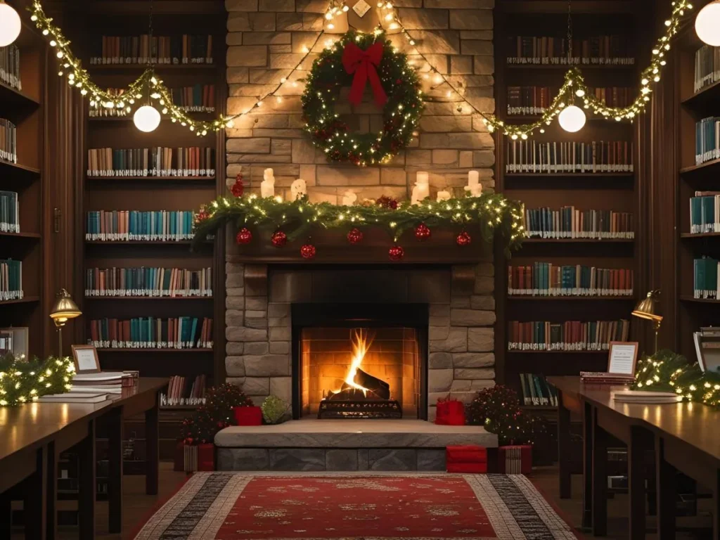 Christmas Library Puns 