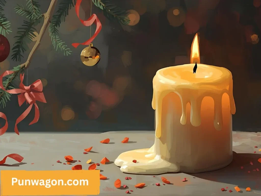 Christmas Candle Puns