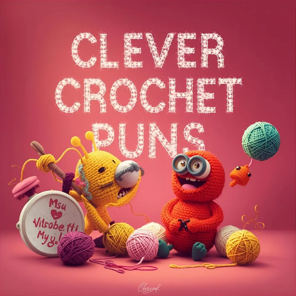 Clever Crochet Puns