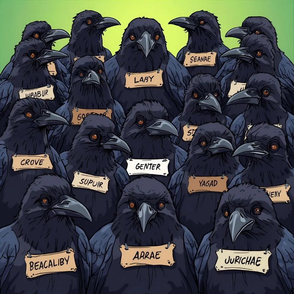 Crow Pun Names