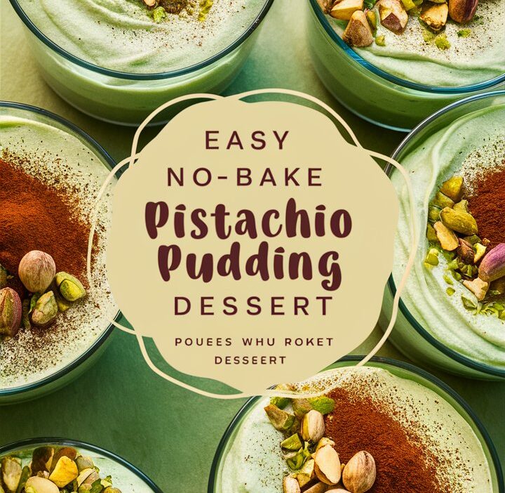 Delicious Pistachio Pudding Dessert Recipe