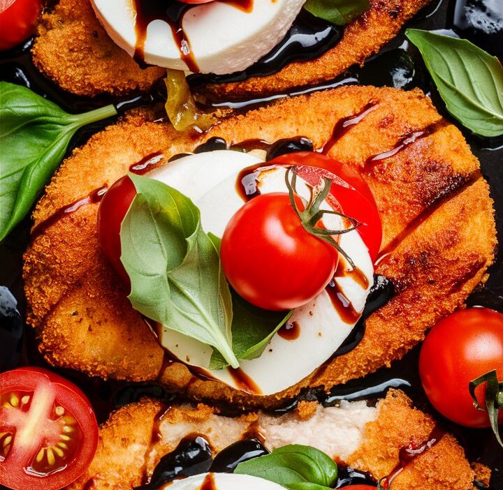 Crispy Chicken Caprese Recipe – Delicious & Easy