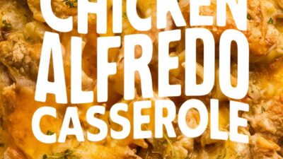 chicken alfredo casserole