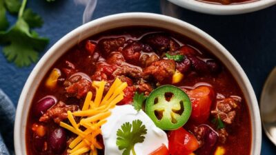 Easy Slow Cooker Beef Chili Recipe for Comfort Food Lovers