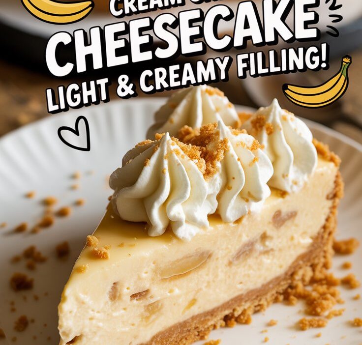 Banana Cream Cheesecake