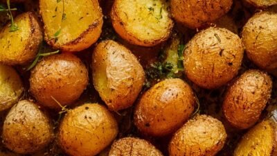 Crispy Parmesan Roast Potatoes Recipe