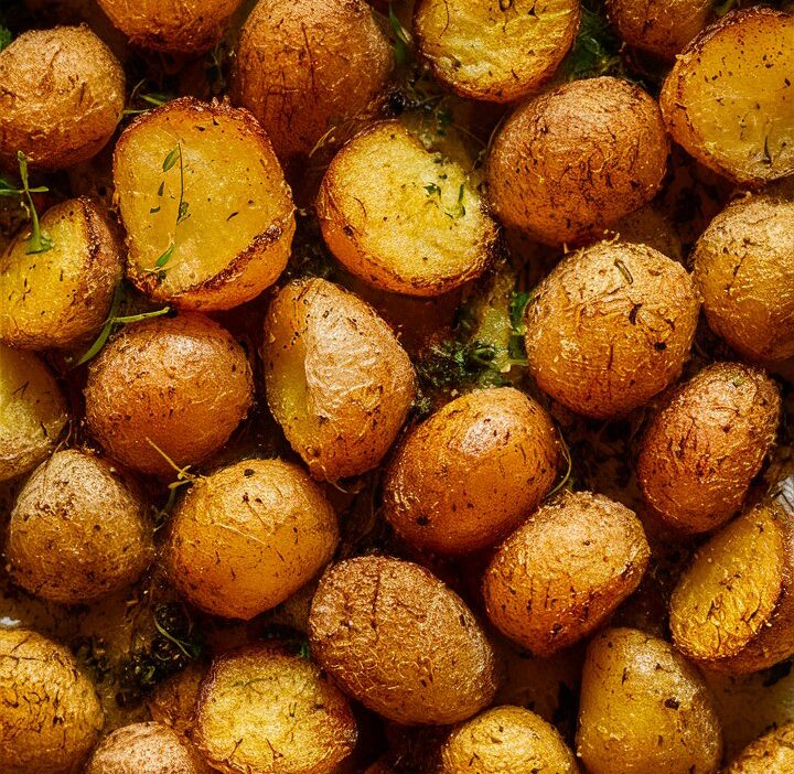 Crispy Parmesan Roast Potatoes Recipe