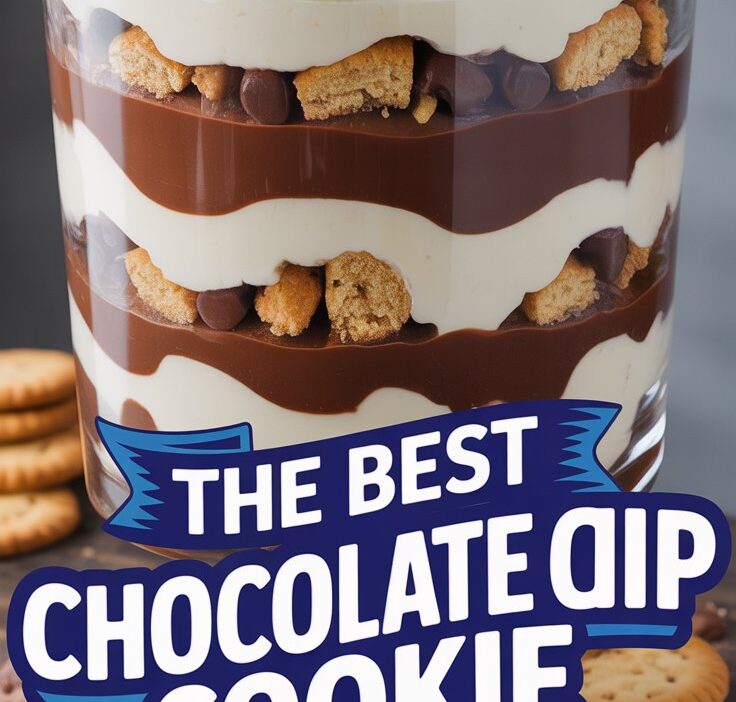 Indulge in Chocolate Chip Cookie Layered Pudding Dessert
