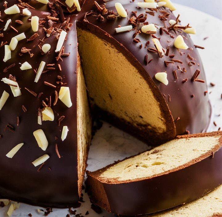 Delicious Coconut Dome with Chocolate Recipe