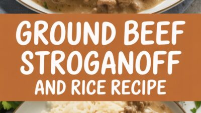 Delicious Beef Stroganoff and Rice Recipe