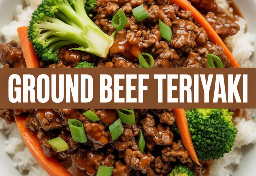 Quick and Easy Ground Beef Teriyaki Stir Fry