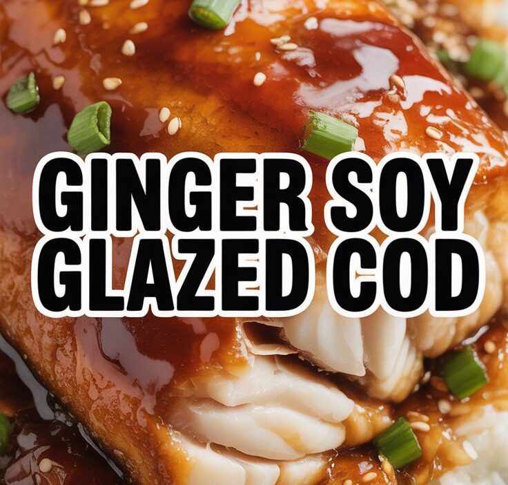 Easy Ginger Soy Glazed Cod Recipe