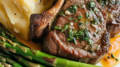 Garlic and Herb Lamb Chops