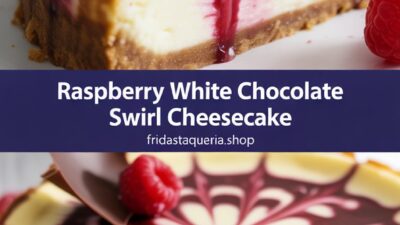 Delightful White Chocolate Raspberry Swirl Cheesecake Recipe