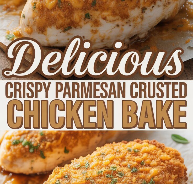 Delicious Baked Parmesan Crusted Chicken Recipe