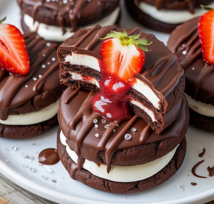 Irresistible Chocolate Covered Strawberry Cookies Recipe
