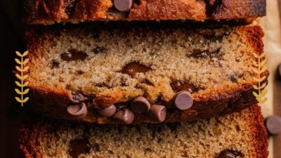 Delicious Chocolate Chip Banana Bread Recipe