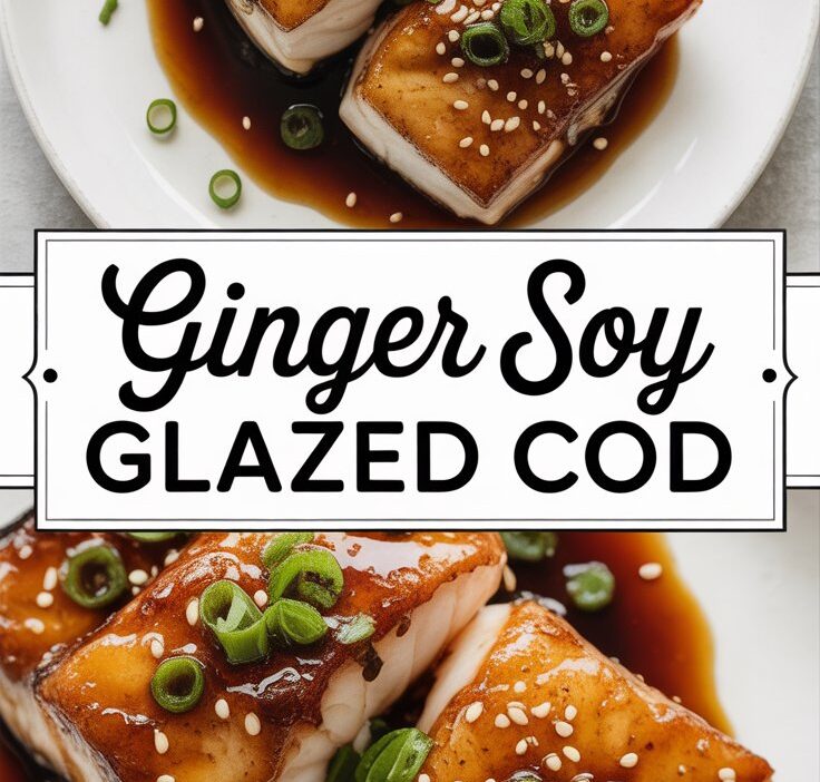 Ginger Soy Glazed Cod