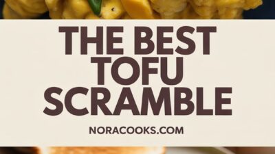 Delicious Healthy Vegan Tofu Scramble Recipe