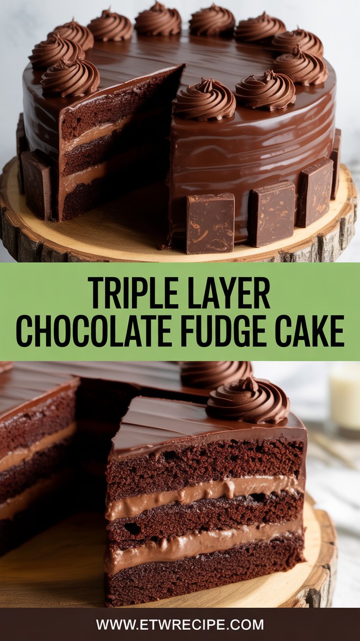 Indulge in the Best Chocolate Fudge Cake Recipe