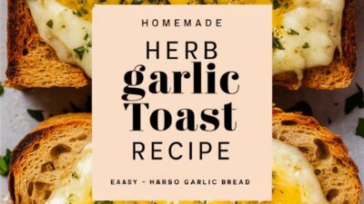 Easy Chimichurri Garlic Bread Recipe