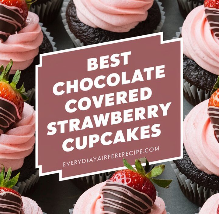 Irresistible Chocolate Strawberry Cupcakes Recipe