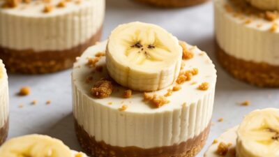 Irresistible Mini Banana Pudding Cheesecakes