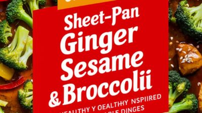 Easy Sheet Pan Teriyaki Ginger Sesame Chicken Recipe