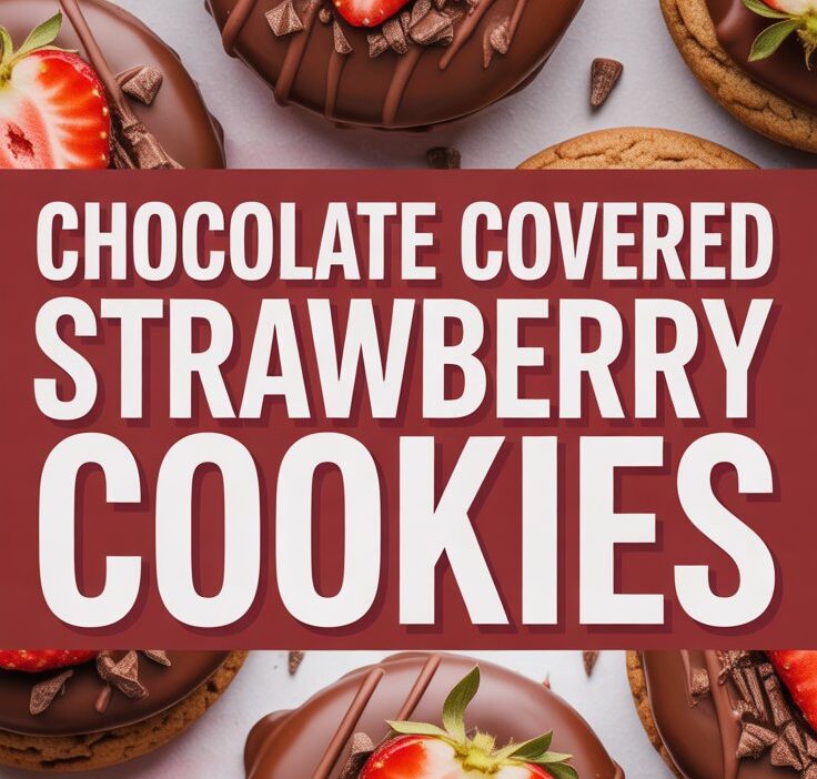 Delightful Chocolate Covered Strawberry Cookies Recipe