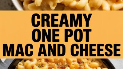 One Pot Mac And Cheese: Easy, Creamy Comfort Food
