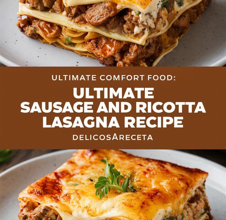 Easy Sausage And Ricotta Lasagna Recipe